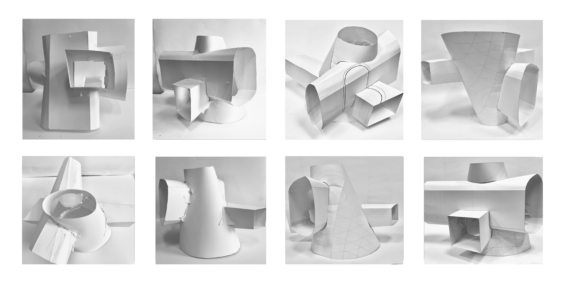 Project 2 - Architecture Projections - Architectural Studio Work by Naisha Didwania