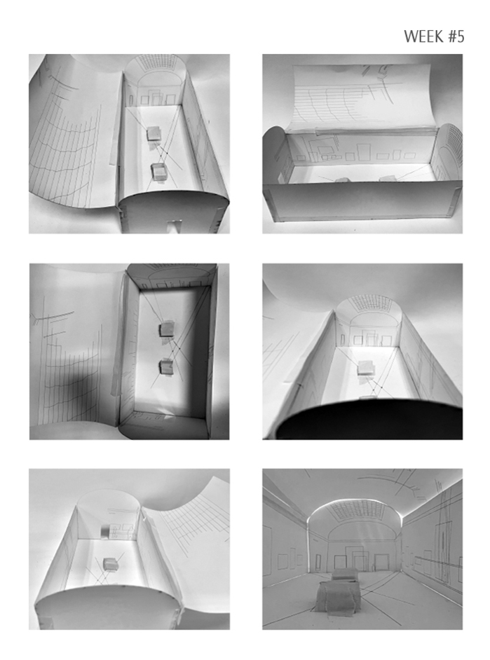 Architecture Projection View 5 - Anamorphic Projection