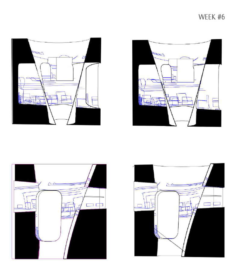 Architecture Projection View 6 - Spatial Section