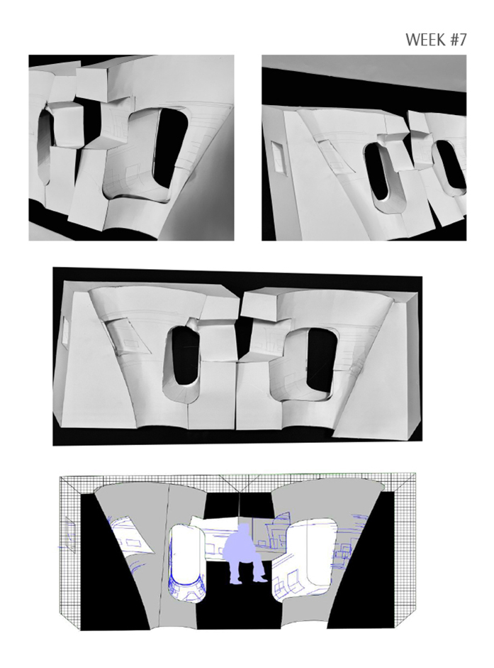 Architecture Projection View 7 - Oblique Projection